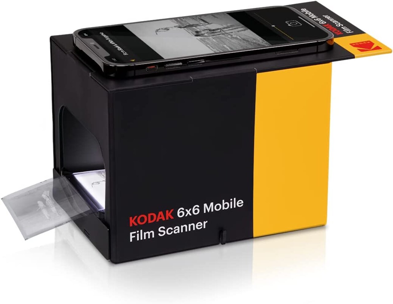 Kodak 6x6 Mobile Film Scanner, Save 6x6 Slides & Negatives to Your Smartphone